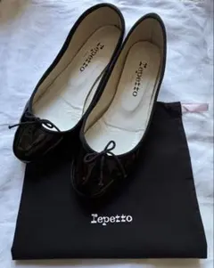 Repetto Camille /レペットカミーユバレエシューズ 黒38 - メルカリ