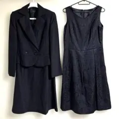 ブラックセレモニースーツ3点セット