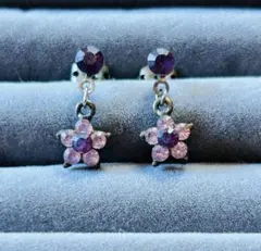 ミハエルネグリン ピアス　パープル