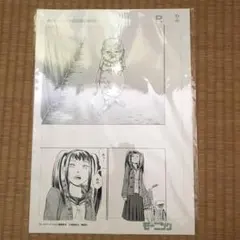 石川佳代子 イラスト入りサイン色紙 『デザインワークス TEATRO』特典