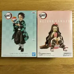 鬼滅の刃　竈門炭治郎　竈門禰豆子　フィギュア