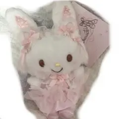 サンリオ ぼんぼんりぼん ミルキーミミ マスコット ぬいぐるみ バレエ うさぎ サンリオ ぼんぼんりぼん ミルキーミミ マスコット ぬいぐるみ バレエ