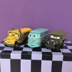 トミカ⚫︎廃盤品⚫︎カーズ　ミスフリッター　フィルモア　サージ