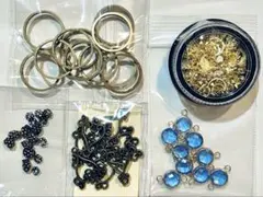 アクセサリーパーツ レジン枠 チャーム 封入パーツ セット