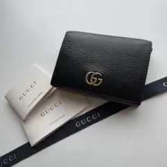 179 美品 GUCCI グッチ マーモント 3つ折り財布 - メルカリ