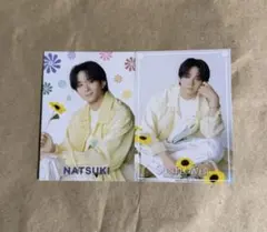 FANTASTICS 澤本夏輝 sunflower フォトカード２枚