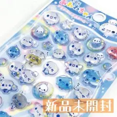 【新品未開封】カミオジャパン　ぷくぷくあわわちゃん プチドロップステッカー