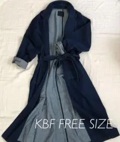 KBF ケービーエフ　デニムガウンコートコート、アウター