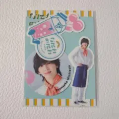 なにわのにわカフェ ステッカー 道枝駿佑 公式グッズ みっちー