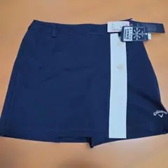 新品　キャロウェイゴルフ　ミニスカートМ　紺ネイビー　キュロット　ストレッチ9号