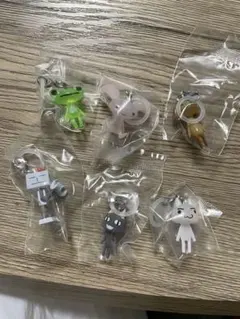 どこでもいっしょ　めじるしアクセサリー　6種コンプリートセット