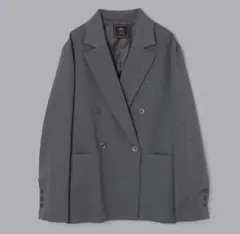 Olu. ラインストーンジャケット　新品未使用タグ付き　(color=グレー)