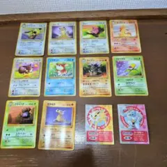 希少 ポケモン カクメン列伝 メンコ15枚セット ピカチュウ有り キラ