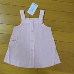 新品　ファミリア　ジャンパースカート 80　ワンピース