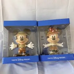ディズニー ランド ジャングルカーニバルフィギュア ミッキーマウス ミニーマウス