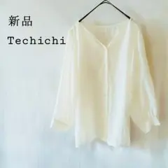 新品タグ付き■SM2系列Techichiテチチ■前後2wayボリューム袖ブラウスのサムネイル