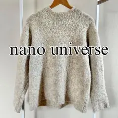 nano universe ハイネックニット
