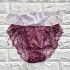 【tutuanna】総レース 紐ショーツ 2枚セット Sexyバックレースのサムネイル