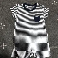 ユニクロ　フライスショートオール　80サイズ