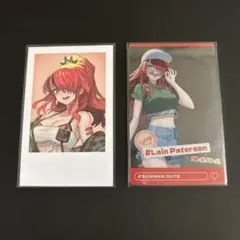 にじさんじ レイン・パターソン チェキ風セット