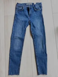 【美品】ZARA トラファルク デニムウェア スキニーデニム  36