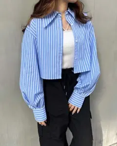 【★未使用★】INGNI バリモアカラーショートシャツ