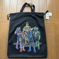 【新品】仮面ライダーゼッツ　巾着バッグ　バッグのみ　入園準備　ナップのサムネイル