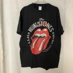 The Rolling Stones 50周年記念 Tシャツ ブラック L243