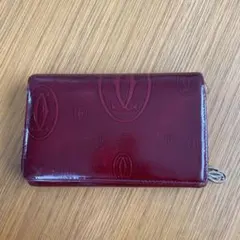 Cartier 二つ折り財布 ハッピーバースデー ボルドーのサムネイル