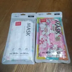 カラーマスク柄17枚セット、7枚+10枚です