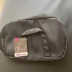 DAISO ブラックポーチ 22.5cm