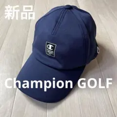 新品　champion チャンピオン　ゴルフキャップ　57〜59 ネイビー