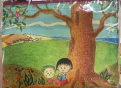 さくらももこ　ゆめいろ商店　ティッシュポーチ　まる子&コジコジ