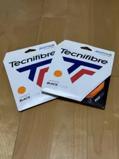 Tecnifibre BLACK CODE 17/1.24 2個セット