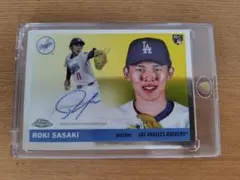2026年最新】topps chrome 佐々木朗希の人気アイテム - メルカリ