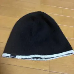 RARELY ALIKE黒のニット帽・ビーニーのサムネイル