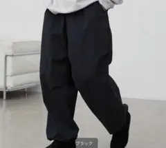 新品WYM LIDNM TRACK WIDE EASY LOOSE PANTSのサムネイル