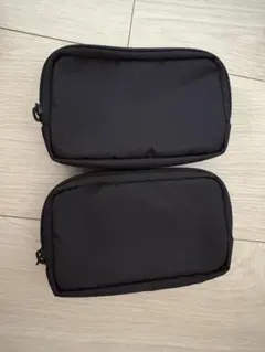 無印良品　ナイロン コンパクトポーチ　2つ