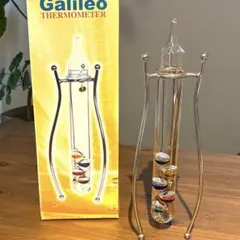 新品　ガリレオ温度計 インテリア ガラス製　30㎝