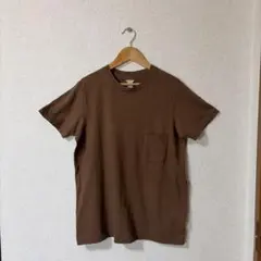ヤエカ STOCK YAECA Tシャツ ブラウンのサムネイル