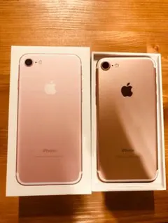 iPhone7 Rose Gold 128GB iOS 12.0.1