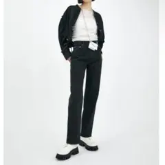 moussy COLOR STRAIGHT ジーンズ ブラック