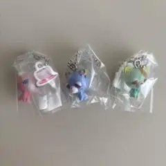 チョコボーロ お茶犬 マスコット サクラ ラン ソー 3種セット