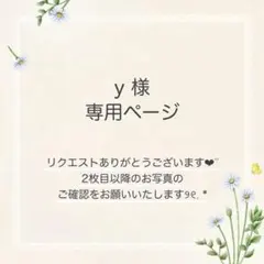 y様 おまとめ4点