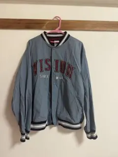 【出品24日まで】VISION スタジャン グレー M
