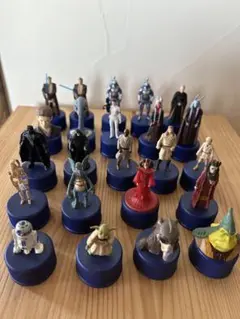 スターウォーズ 猿の惑星他ペプシ コカコーラボトルキャップ フィギュアまとめ売り