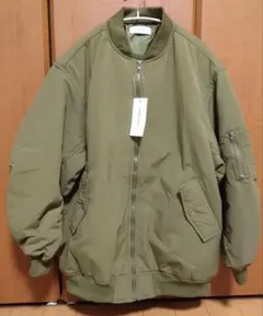 MONO-MART ボリュームスリーブ　オーバーサイズ中綿MA-1　新品未着用品