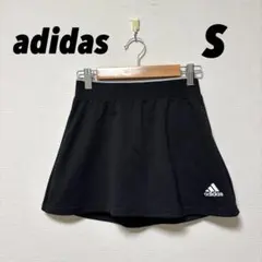 アディダス エアロレディ テニスウェア レディース スコート S ジュニア 黒