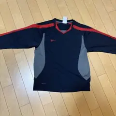 Nike DRI-FIT M ネイビー/レッド 長袖150cm⚽️