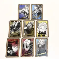 ヒロアカ原画展 箔押しクリアカード プロヒーロー